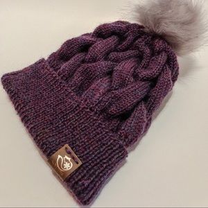 Long Trail Passion Heather knit winter beanie hat